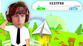 I am a Paper Airplane MASTER! (Upgrade Paper Plane Planet Game)