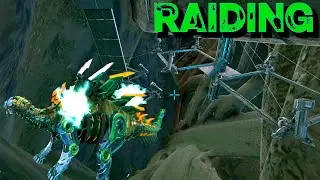 Raiding Hidden Bases For Juicy Loot! - Ark: Survival Evolved PvP