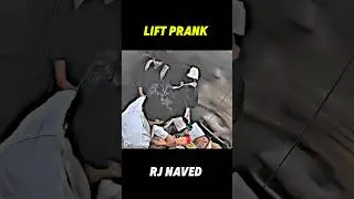 Emergency Hospital Prank In Lift 😅Don't Miss The End🤫Credit - Rj Naved #funny #comedia