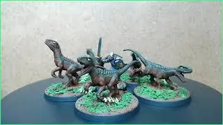 Reaper Miniatures, Raptor Hunting Pack, 360 info & Size comparison.