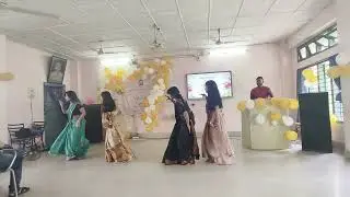 90s song dance performance at Department freshers 💖College K.C Das commerce College Guwahati 