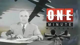 President Truman and the Decision to Drop the Atomic Bomb - World War II - One Minute History
