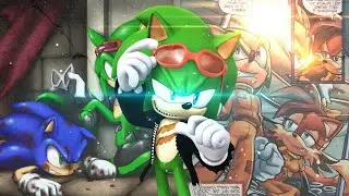 THE BEST VILLAIN IN THE SONIC FRANCHISE...SCOURGE!