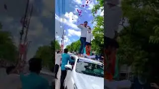 hrpg college Adhyaksh pad Hetu Akashdeep nomination file karne ke liye