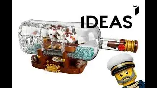 LEGO IDEAS Schiff in der Flasche (Set 21313) - LEGO Speed build
