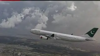 Plane Crash at Karachi Airport PIA A330-300 [Engine Failure]