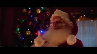 Robotic jumps Santa