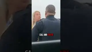 She Wouldn&rsquo;t Stop Yelling &mdash; Until the Cop Had Enough | #funny #foryou #youtubeshorts