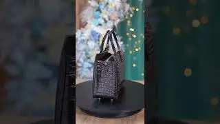 Boardroom Ready | White & Black Contrast Tote