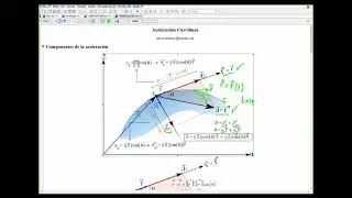 Física con Maple & Python || Cinemática Curvilínea