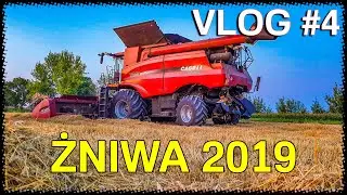 Żniwa 2019| Odczepianie Hederu | Case Axial Flow 7240| Vlog #4