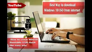 Windows 10 from Microsoft to your flash Drive.. Untouched ✔️ Legit ✔️ 😉
