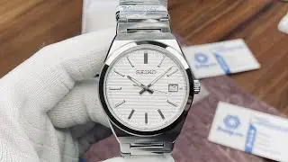 Xship.vn: Seiko Classic Quartz White Dial Men Watch SUR553P1