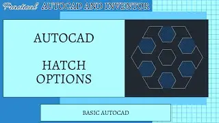 Параметры команды штриховки AutoCAD