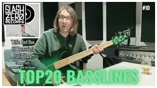 Hubi Hofman - TOP20 Basslines @slashzerorecords  (Coolest Rock & Metal Basslines)