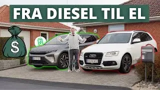 S&aring; MEGET kan jeg spare &aring;rligt p&aring; at skifte til elbil... (Reklame for Greenbow)
