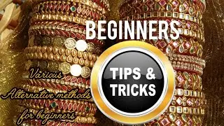 Basic beginners tips and tricks for silk thread jewellery making|jewellery making at home|diy