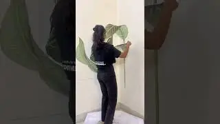 Use &ldquo;YT10&rdquo; for 10% off on Tropical Leaves Wall Stickers #DIY #homedecor #wallsticker #roommakeover