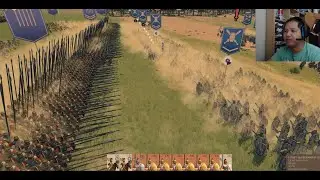 STRATEGOS gameplay #09: (Large Army Size) Antigonid vs Galatian - Battle Simulator