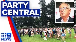Concerns over potential Bronte Beach super spreader event | 9 News Australia