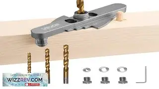 VEVOR Doweling Jig Kit Self Centering Dowel Drill Jig for Straight Holes