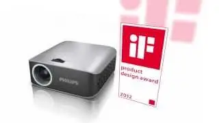 PHILIPS - PicoPix Proiettore tascabile PPX 2055 (mini proiettore) nero