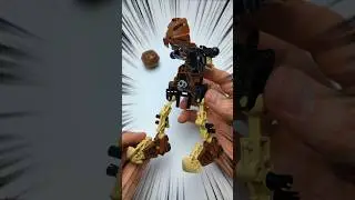 Building Pohatu Toa Mata LEGO Bionicle set #lego #bionicle #legobionicle #pohatu #fy #fyp #fypシ
