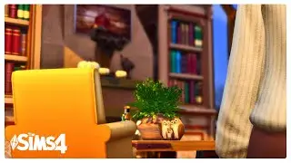 Cosy Christmas Log Room | Sims 4 Speed Build #showusyourbuilds
