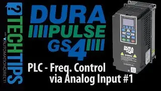 DURApulse GS4 VFD Встроенный ПЛК и аналоговый от AutomationDirect