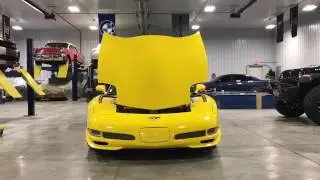 Дутый корвет lingenfelter  мини обзор.