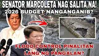 NAKO PO! FLOOD CONTROL PROJECT PINALITAN LANG DAW NG PANGALAN!! SENATOR MARCOLETA 