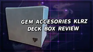 Gem Accessories KLRZ Deck Box Review! - Can This Compete with Popular Deckboxes?