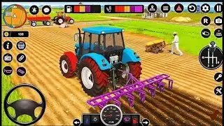 Modern Tractor Farming Driving Simulator 3D - New Tractor Games 2026 - Android Gameplay
