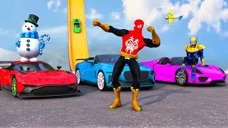 Extreme Superhero Bike Driving 😲 3D | Mega Ramp Bike Stunt Simulator | Android Gameplay p1 
