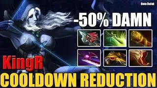 KingR [Drow Ranger] Cooldown Reduction  50% DAMN &mdash; Dota 2 - 7.07