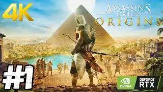 ASSASSIN'S CREED ORIGINS Walkthrough Gameplay Part 1 - Intro (AC Origins)