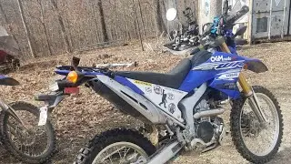 Yamaha WR250r Headlight Swap