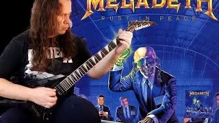 MEGADETH - Take No Prisoners Guitar Cover (Tabs on Screen) (Eb Tuning)