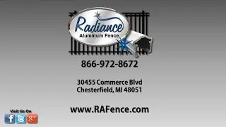 Radiance Aluminum Fence, Inc. | Chesterfield MI Fence Contractors