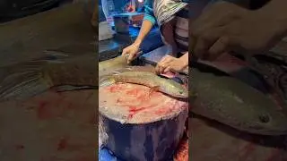 Huge Big Sola Fish Cutting Skills #shorts #fishcutting