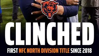 BEARS WIN DIVISION... EMERGENCY BEARAPY SESSIONS