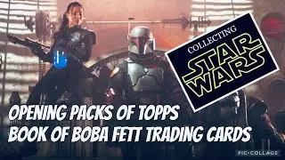 Topps Book of Boba Fett Trading Cards!