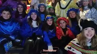 LA GRAN CABALGATA DE LOS TRES REYES MAGOS, 5 de ENERO 2023 en AGUILAR DE CAMPOO, Villa Galletera