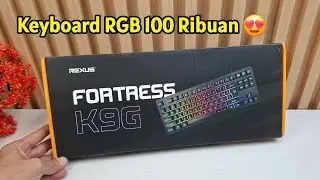 Keyboard Gaming RGB 100 Ribuan, Rexus K9G (RX-K9G)