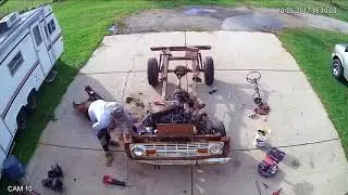 73 Bronco Teardown (time lapse)