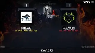 [EN] Outlaws vs. Fragsport (Map 3) @GOCL S5