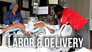 LABOR AND DELIVERY 🤍 || VLOG