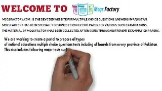 Introduction of Mcqsfactory com | Pakistan's Largest Educational Website