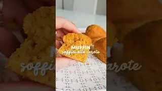 Muffin soffici alle carote 🥕| Al profumo d'arancia e limone