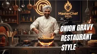 Indian Restaurant Style Onion Gravy | Yellow Base Curry Gravy Recipe
